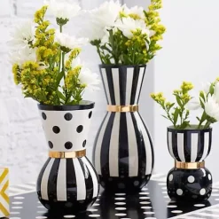 MacKenzie-Childs Marquee Vases, Set of 3< Room Accents