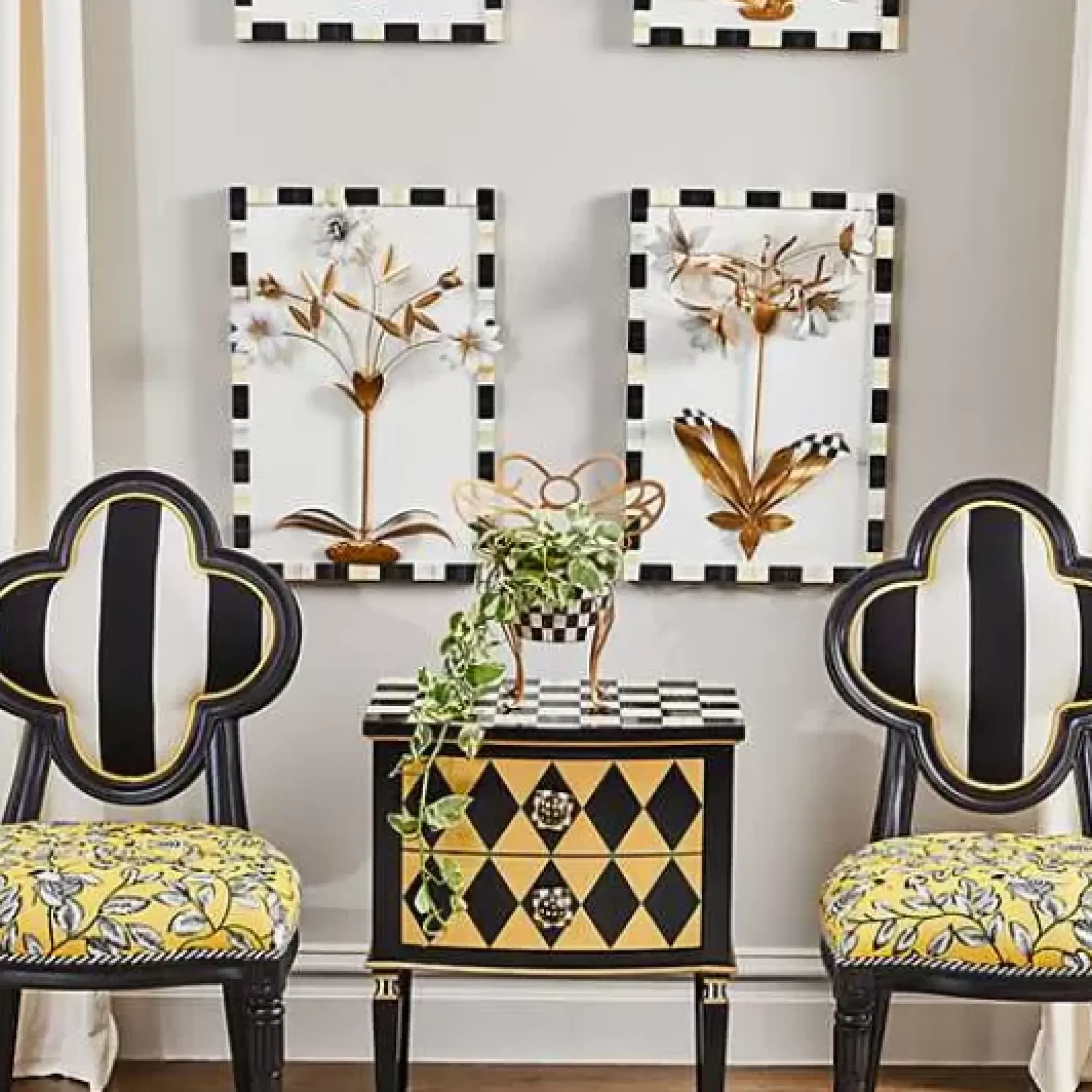 MacKenzie-Childs Masquerade Accent Chest< Storage Furniture