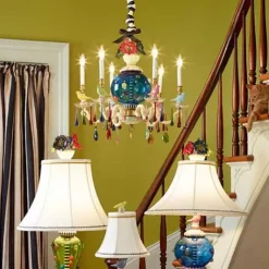 MacKenzie-Childs Merrifield Small Chandelier< Lighting