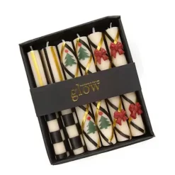 MacKenzie-Childs Mini Holiday Dinner Candles, Set of 6< Holiday|Candles & Fragrances