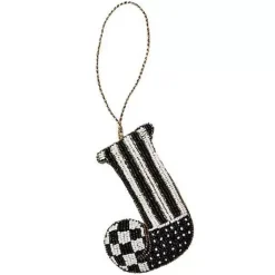 MacKenzie-Childs Monogram Beaded J Ornament< Holiday