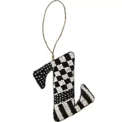 MacKenzie-Childs Monogram Beaded Z Ornament< Holiday