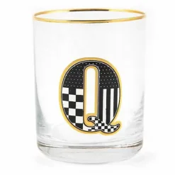 MacKenzie-Childs Monogram Tumbler - Q< Holiday|Drinkware