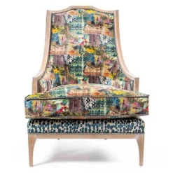MacKenzie-Childs Mosaic Chair< Living Room