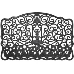MacKenzie-Childs Mrs. Powers Rubber Door Mat< Outdoor|Rugs