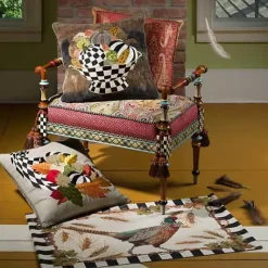 MacKenzie-Childs Musette 2' Bench< Entryway Furniture|Living Room