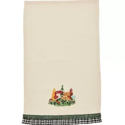 MacKenzie-Childs Mushroom Applique Dish Towel< The Fall Shop|Kitchen & Table Linens