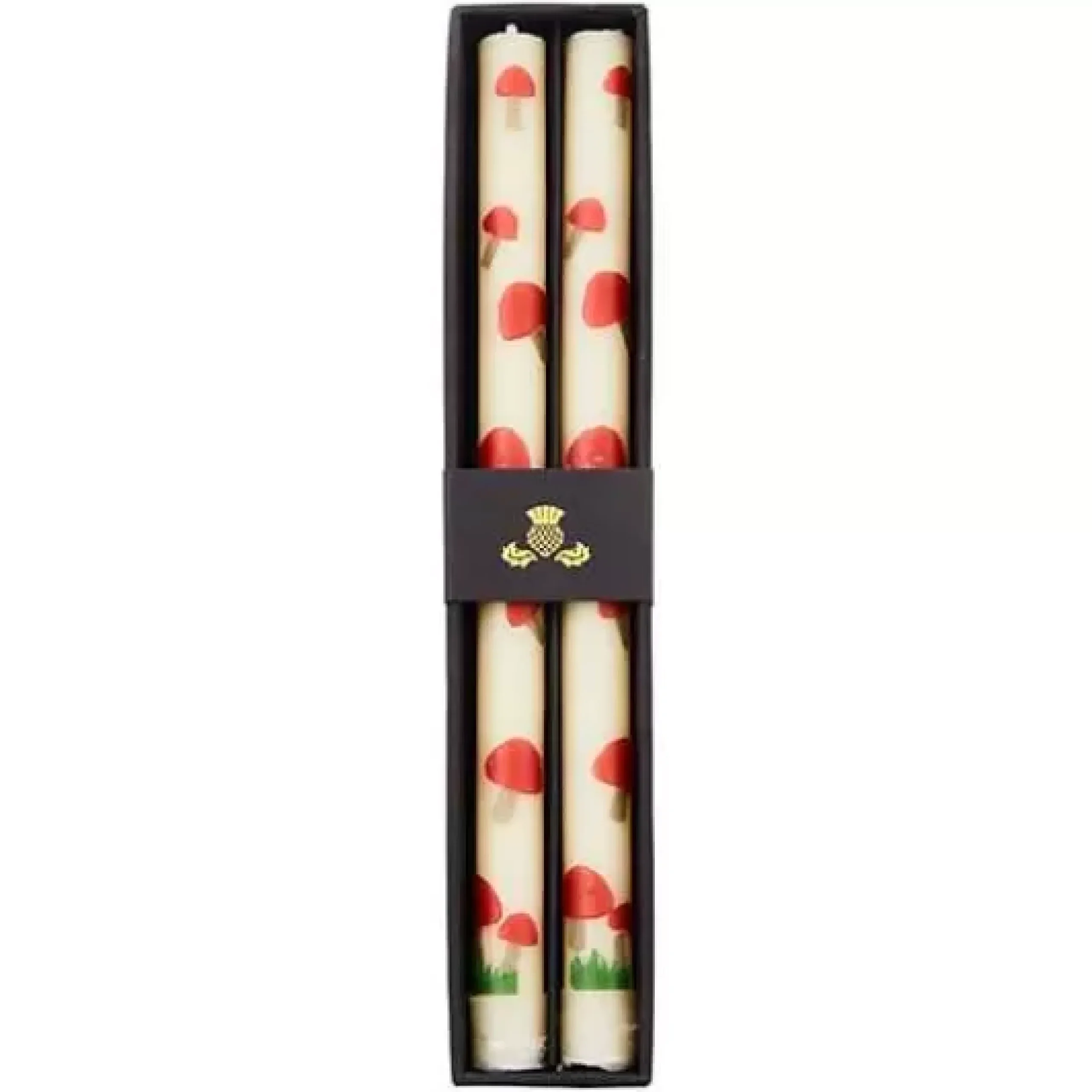 MacKenzie-Childs Mushroom Dinner Candles, Set of 2< Candles & Fragrances|Fall Entertaining