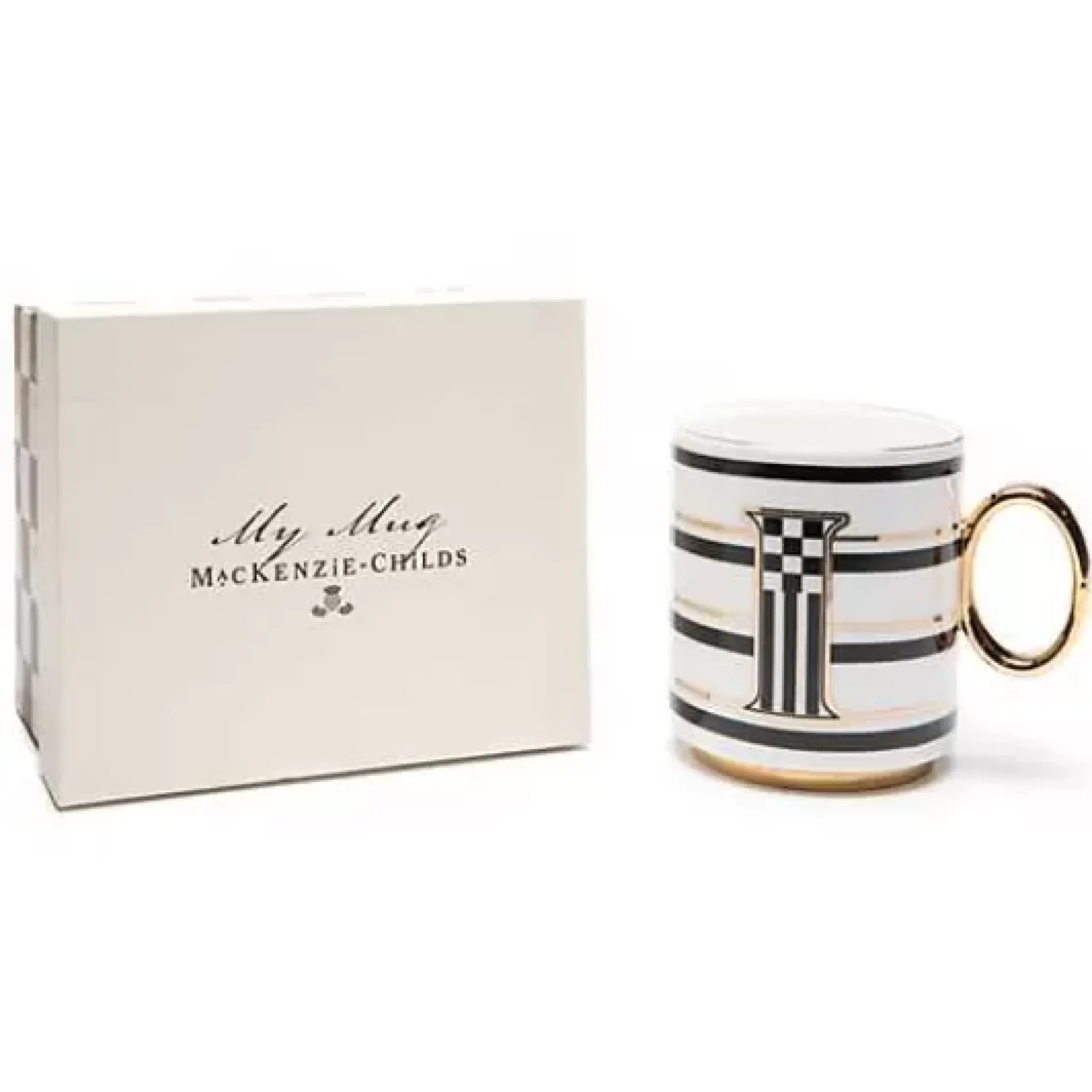 MacKenzie-Childs My Mug - I< Drinkware|Dinnerware & Flatware
