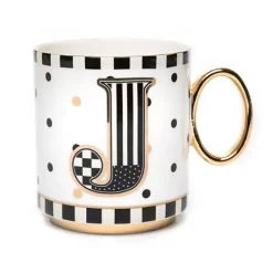 MacKenzie-Childs My Mug - J< Drinkware|Dinnerware & Flatware