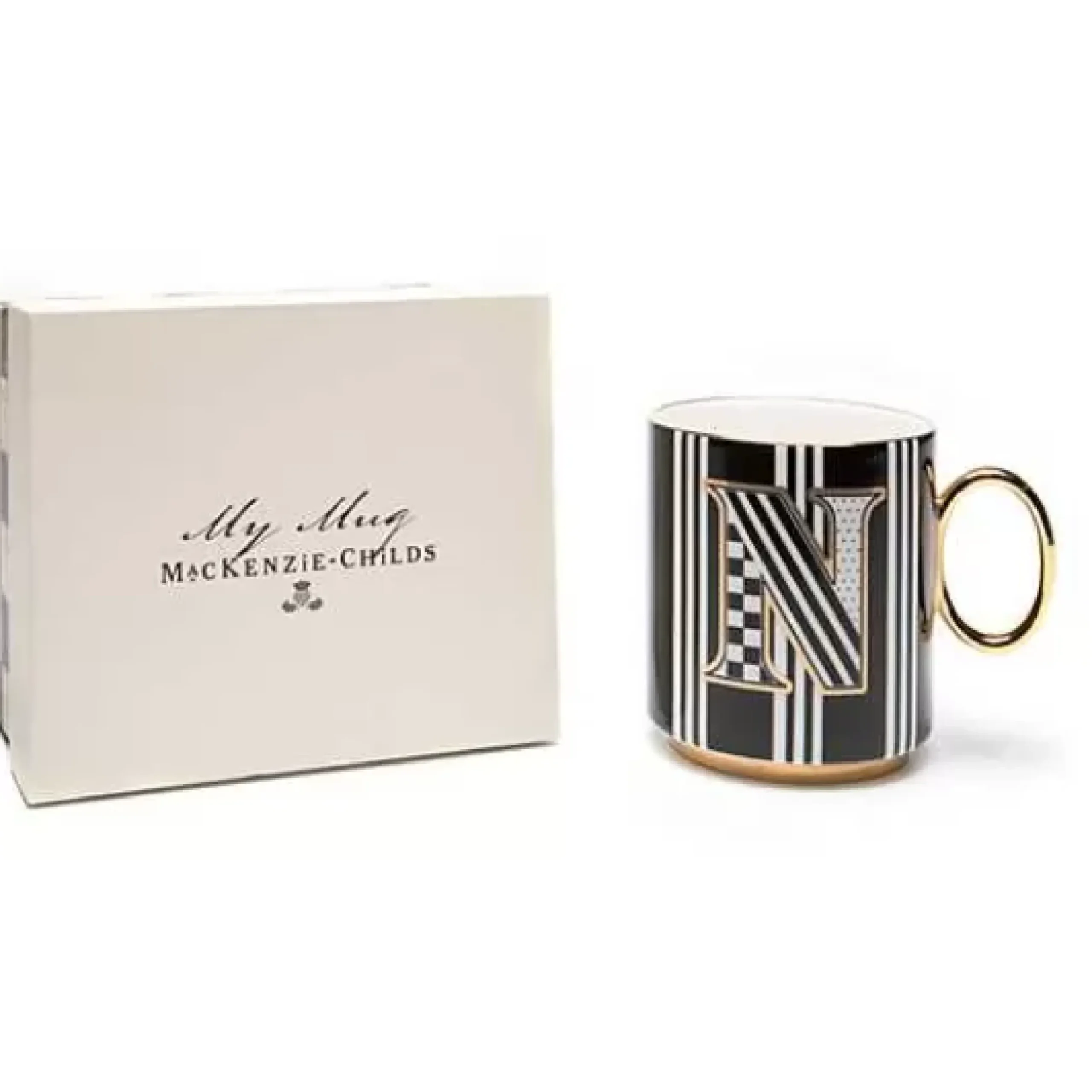 MacKenzie-Childs My Mug - N< Drinkware|Dinnerware & Flatware