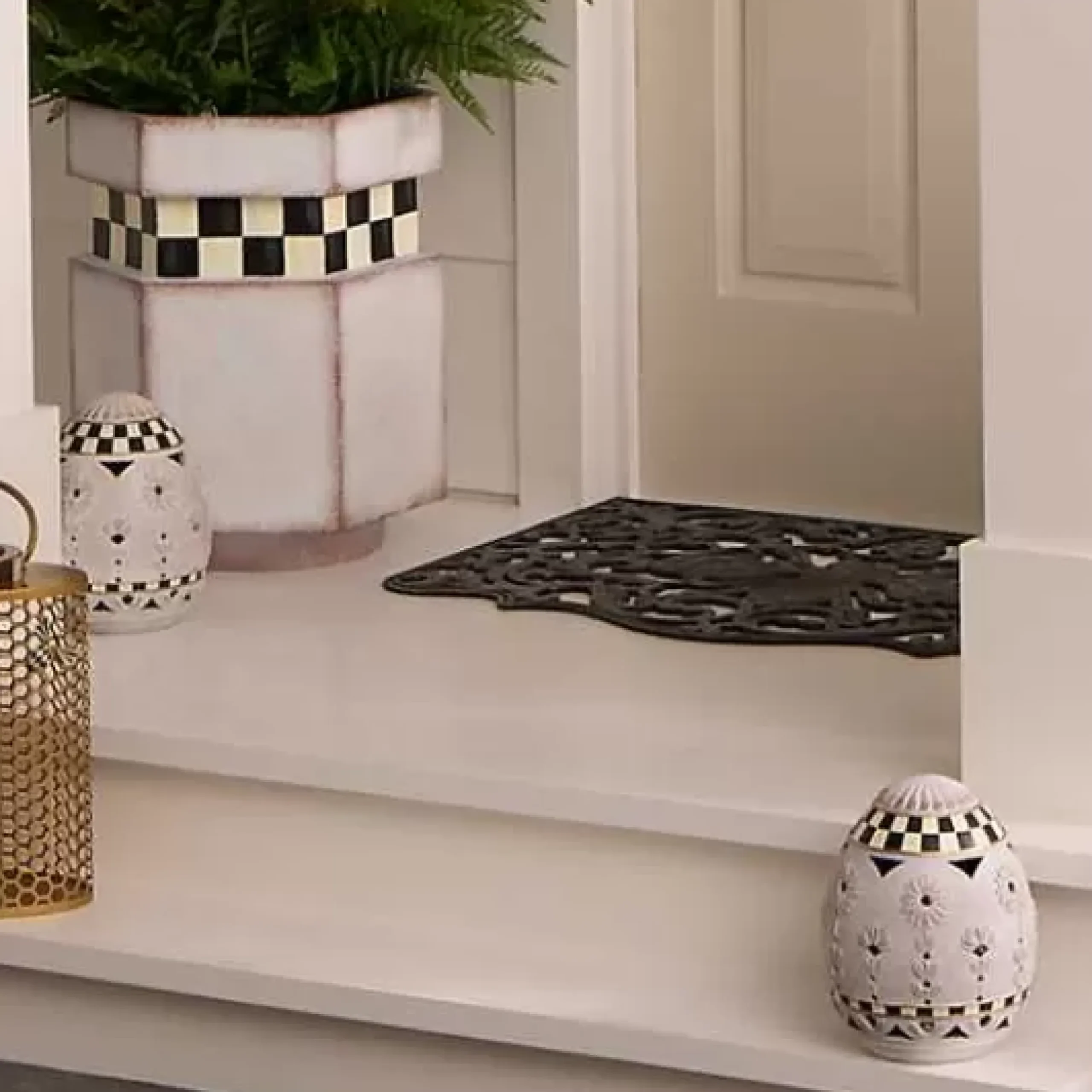 MacKenzie-Childs Naturals Illuminated Lantern< Easter|Spring