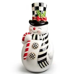MacKenzie-Childs Nostalgia Snowman Trophy Figure< Holiday|Outdoor