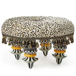 MacKenzie-Childs Ocelot Setting Seat< Living Room