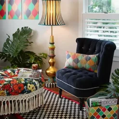 MacKenzie-Childs Ogee Floor Lamp< Lighting