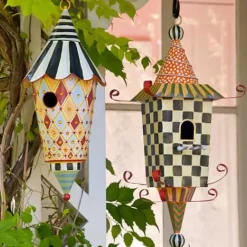 MacKenzie-Childs Pagoda Birdhouse< Spring|Outdoor