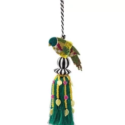 MacKenzie-Childs Parakeet Beaded Tassel< Spring|Finishing Touches
