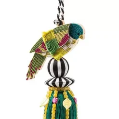 MacKenzie-Childs Parakeet Beaded Tassel< Spring|Finishing Touches