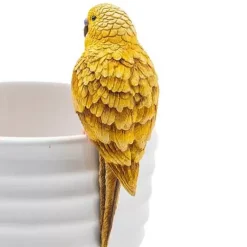 MacKenzie-Childs Parakeet Pot Climber - Chartreuse< Spring|Greenery & Florals