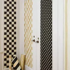 MacKenzie-Childs Parchment Check Wallpaper< Finishing Touches|Room Accents