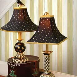 MacKenzie-Childs Parchment Stripe Wallpaper< Finishing Touches|Room Accents