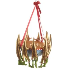 MacKenzie-Childs Patience Brewster 12 Days 9 Drummers Drumming Ornament< Holiday