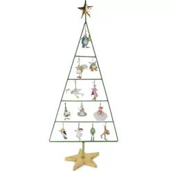 MacKenzie-Childs Patience Brewster 12 Days Mini Ornament Display Tree< Holiday