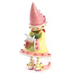 MacKenzie-Childs Patience Brewster Dash Away Cupid's Elf Ornament< Holiday