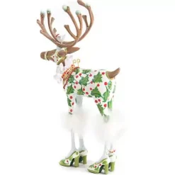 MacKenzie-Childs Patience Brewster Dash Away Vixen Reindeer Figure< Holiday|Room Accents