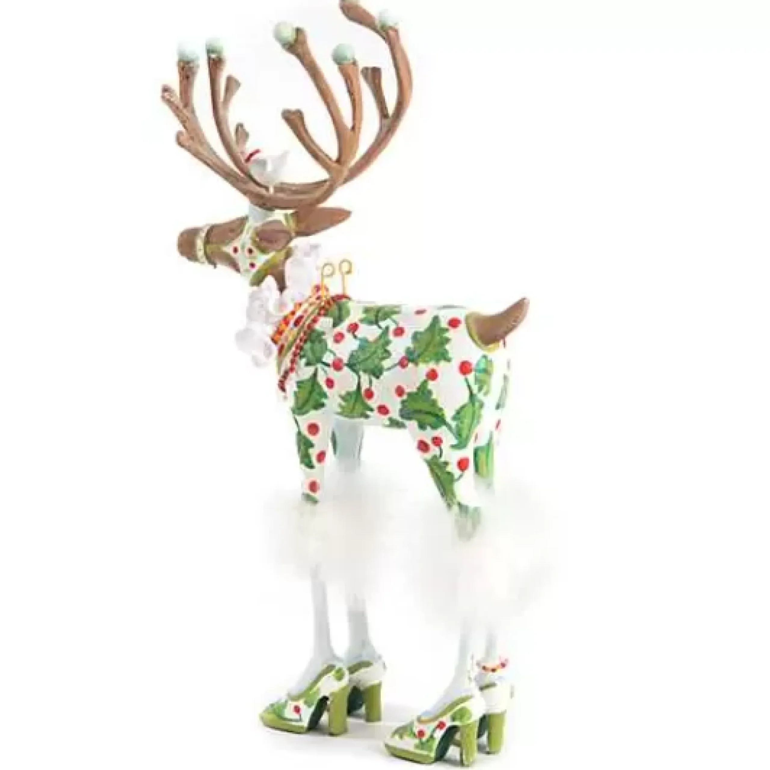 MacKenzie-Childs Patience Brewster Dash Away Vixen Reindeer Figure< Holiday|Room Accents