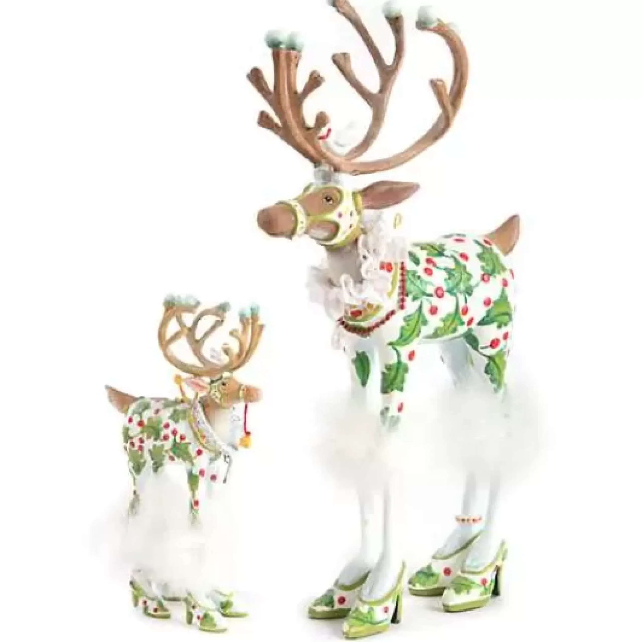 MacKenzie-Childs Patience Brewster Dash Away Vixen Reindeer Figure< Holiday|Room Accents