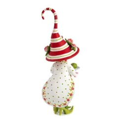 MacKenzie-Childs Patience Brewster Dash Away Mrs. Santa's Elf Ornament< Holiday
