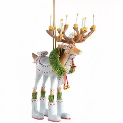 MacKenzie-Childs Patience Brewster Dash Away Dasher Reindeer Ornament< Holiday