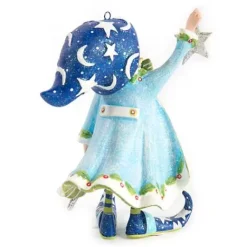 MacKenzie-Childs Patience Brewster Dash Away Comet's Elf Ornament< Holiday