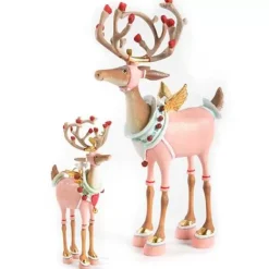 MacKenzie-Childs Patience Brewster Dash Away Cupid Reindeer Figure< Holiday|Room Accents