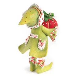 MacKenzie-Childs Patience Brewster Dash Away Prancer's Elf Ornament< Holiday