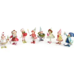 MacKenzie-Childs Patience Brewster Dash Away Prancer's Elf Ornament< Holiday