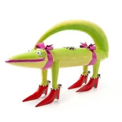 MacKenzie-Childs Patience Brewster Gloria Alligator Watering Can< Spring|Outdoor