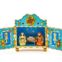 MacKenzie-Childs Patience Brewster Mini Nativity Retablo< Holiday