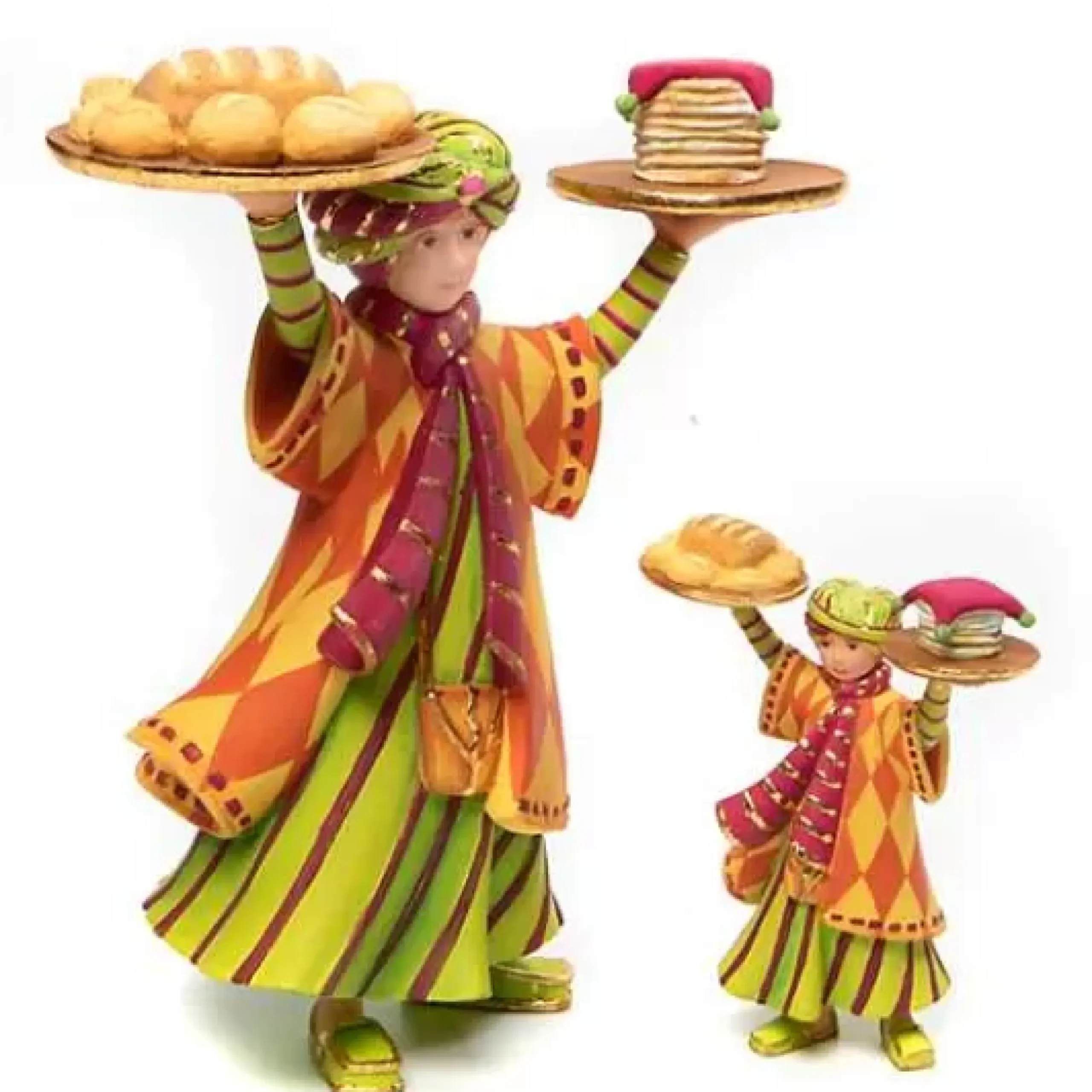 MacKenzie-Childs Patience Brewster Mini Nativity Breadbaker< Holiday|Room Accents