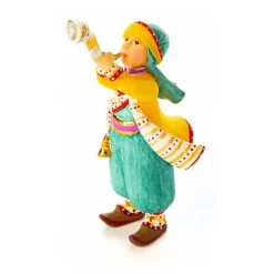 MacKenzie-Childs Patience Brewster Mini Nativity Shofar Player< Holiday|Room Accents