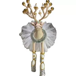 MacKenzie-Childs Patience Brewster Moonbeam Dancer Display Deer< Holiday|Room Accents