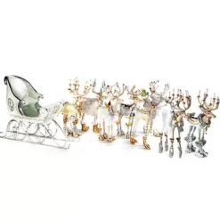 MacKenzie-Childs Patience Brewster Moonbeam Dasher Reindeer Figure< Holiday|Room Accents