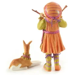 MacKenzie-Childs Patience Brewster Nativity Little Drummer Boy  Dog Figures< Holiday|Room Accents