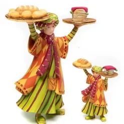 MacKenzie-Childs Patience Brewster Nativity Breadbaker Figure< Holiday|Room Accents