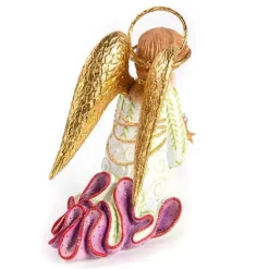 MacKenzie-Childs Patience Brewster Nativity Praying Angel Figure< Holiday|Room Accents