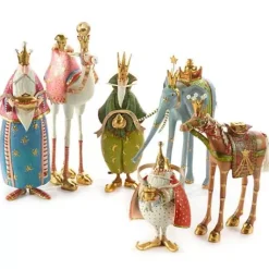 MacKenzie-Childs Patience Brewster Nativity Magi Figures< Holiday|Room Accents