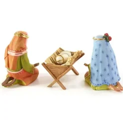 MacKenzie-Childs Patience Brewster Nativity World Holy Family Figures< Holiday|Room Accents