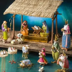 MacKenzie-Childs Patience Brewster Nativity World Magi Figures< Holiday|Room Accents
