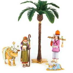 MacKenzie-Childs Patience Brewster Nativity Mini Figures - Shepherd Set< Holiday|Room Accents